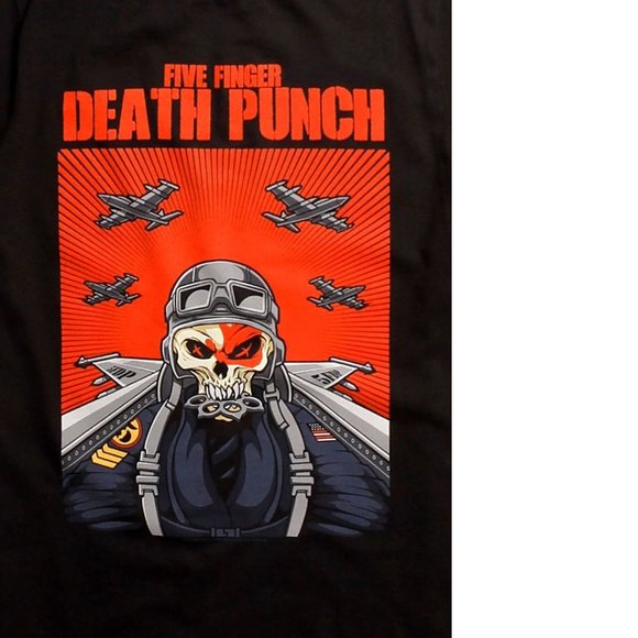 Five Finger Death Punch War Is The Answer metal rock Official T-Shirt XL NWT - Picture 3 of 3